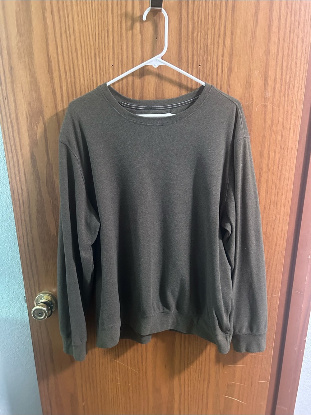 Boston Traders Olive Crewneck Sweater